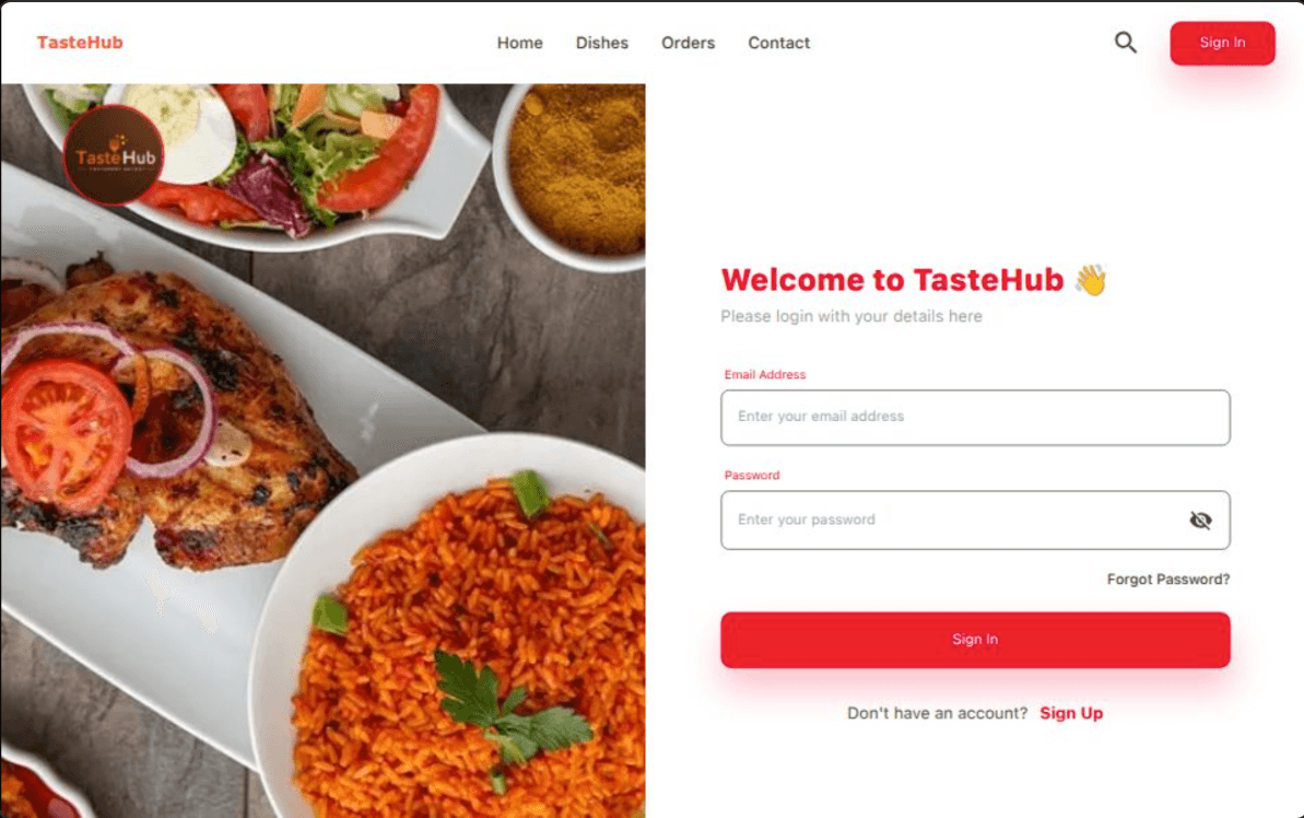 TasteHub - Social Food Discovery Platform